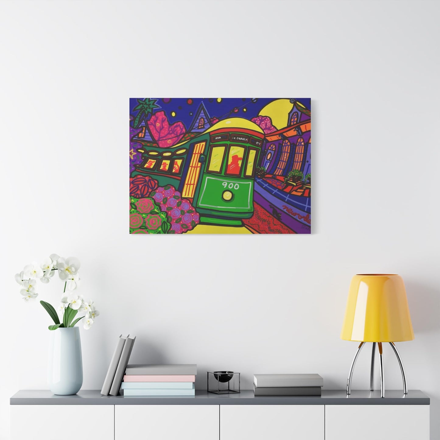 St. Charles Streetcar - Richard Lewis - New Orleans - Canvas Art