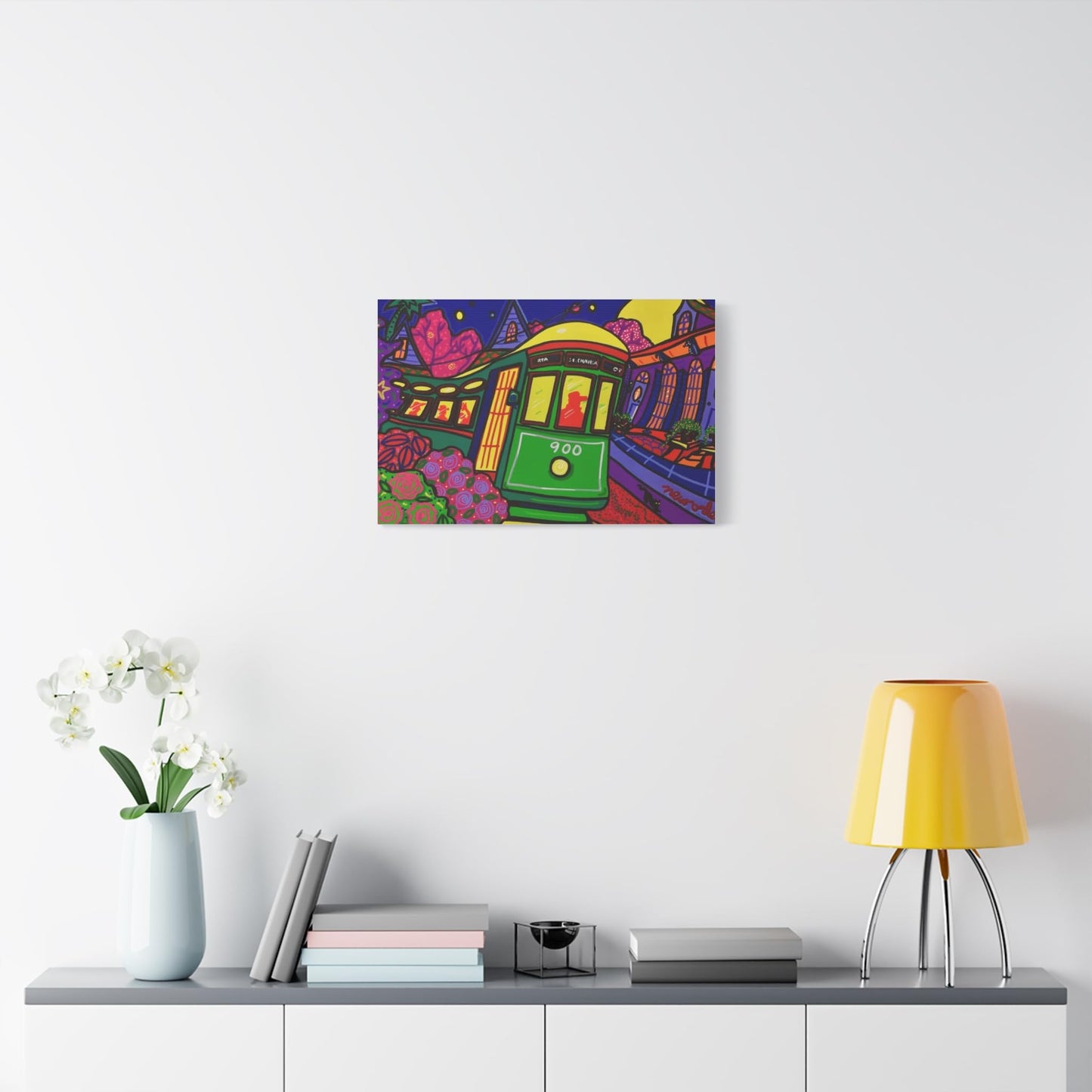 St. Charles Streetcar - Richard Lewis - New Orleans - Canvas Art