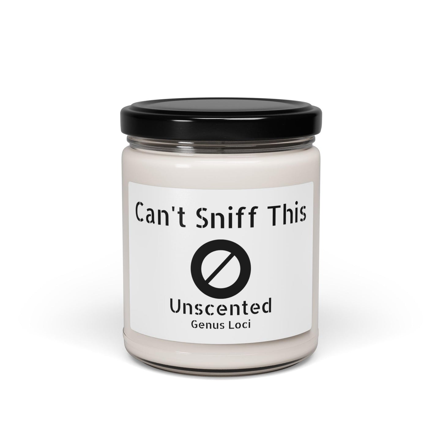 Can't Sniff This - Unscented Soy Candle