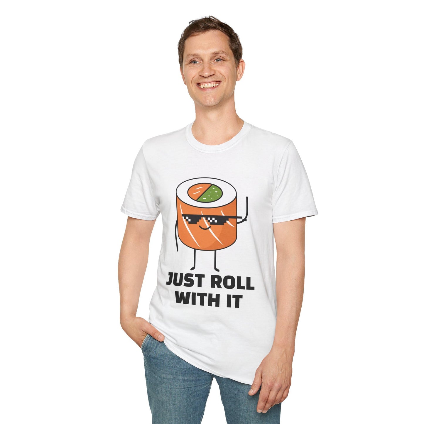 Just Roll with It - Sushi Graphic Tee