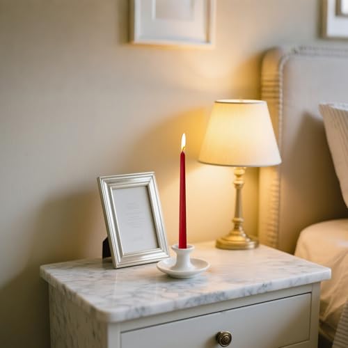 Taper Candles - 10in - White