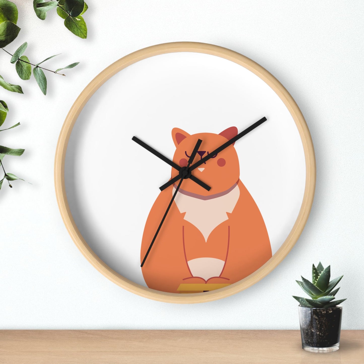 Cat - Wall Clock