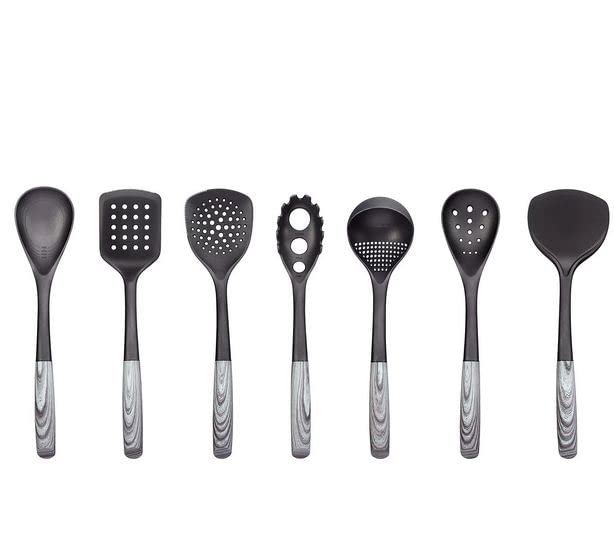 Member's Mark Members Mark 15 Piece Hard Anodized Aluminum Cookware Set With 7-Piece Kitchen Tools Set