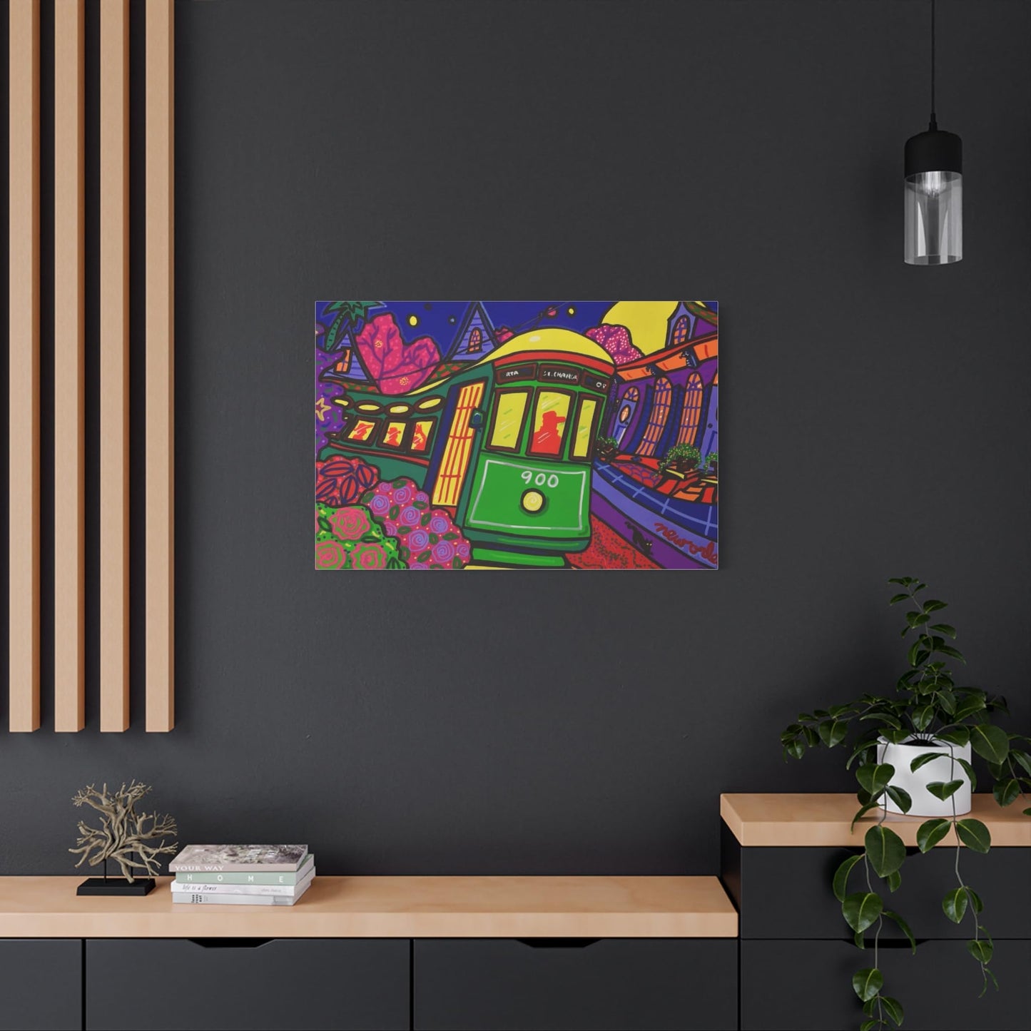 St. Charles Streetcar - Richard Lewis - New Orleans - Canvas Art