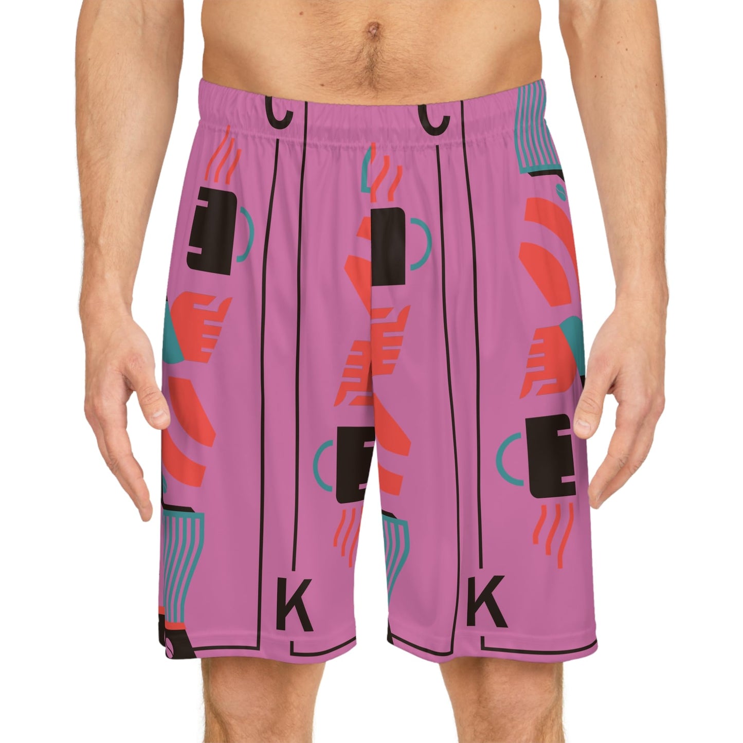 Abstract - Basketball Shorts
