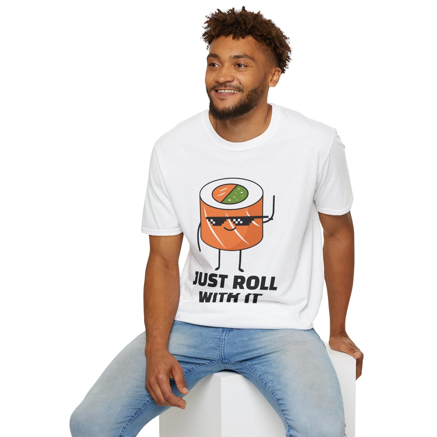 Just Roll with It - Sushi Graphic Tee