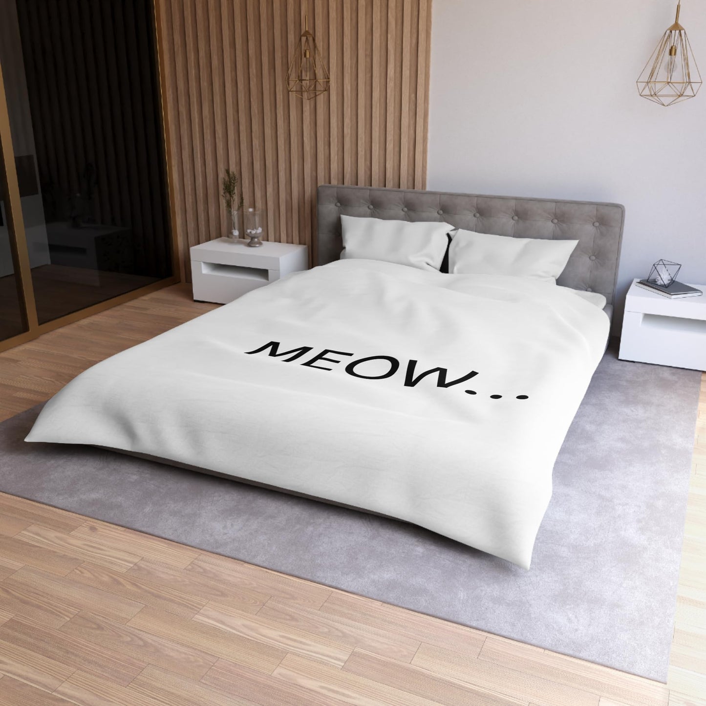 meow... - Duvet Cover