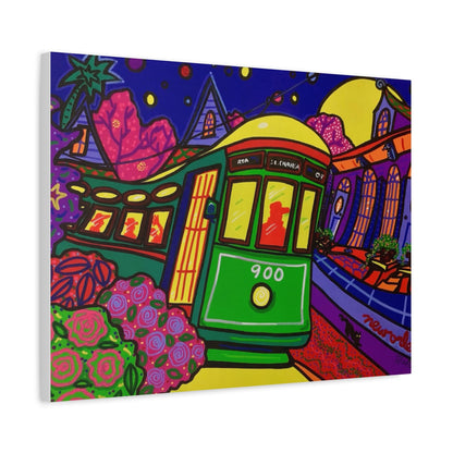 St. Charles Streetcar - Richard Lewis - New Orleans - Canvas Art