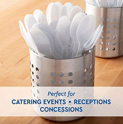 Member's Mark Heavyweight White Plastic Disposable Spoons