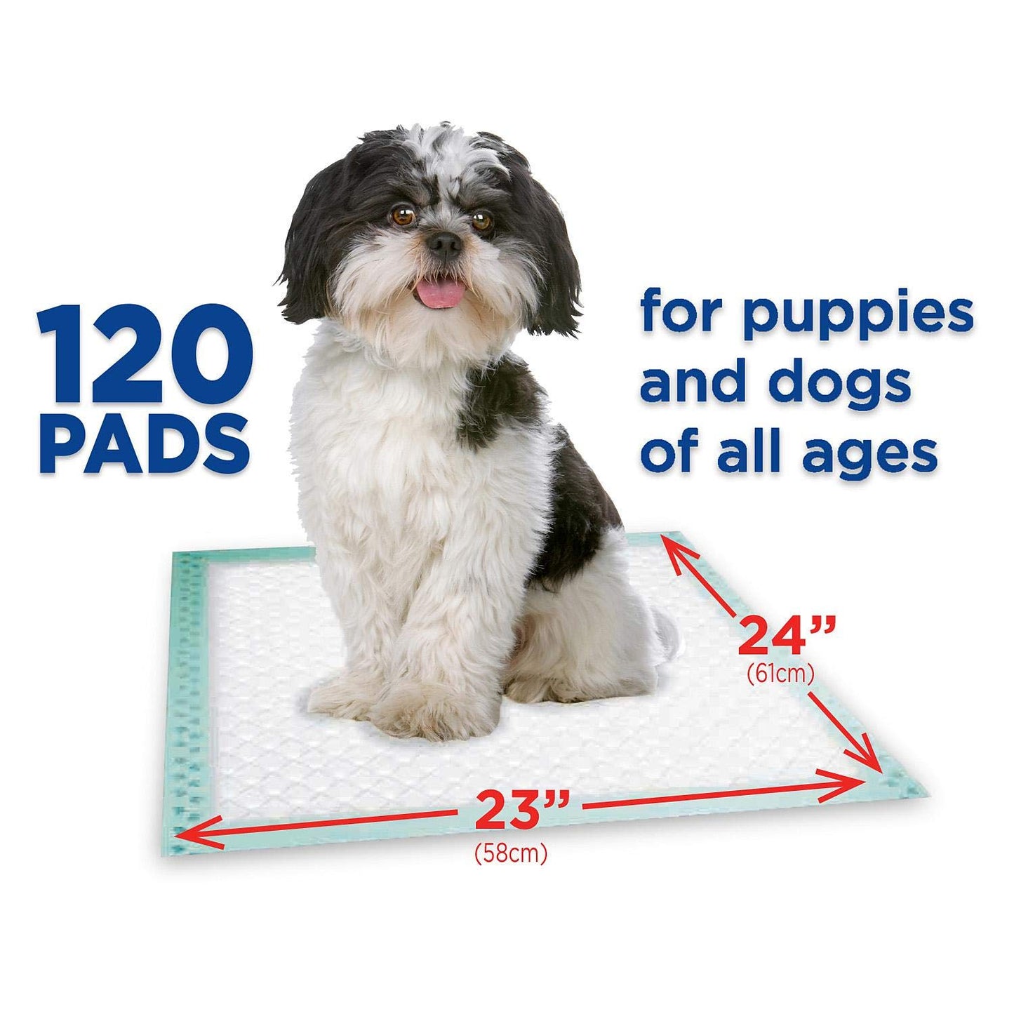 Member's Mark Member's Mark Puppy Multipurpose Absorbent Pads Net Count 120 Pads, 120 Count