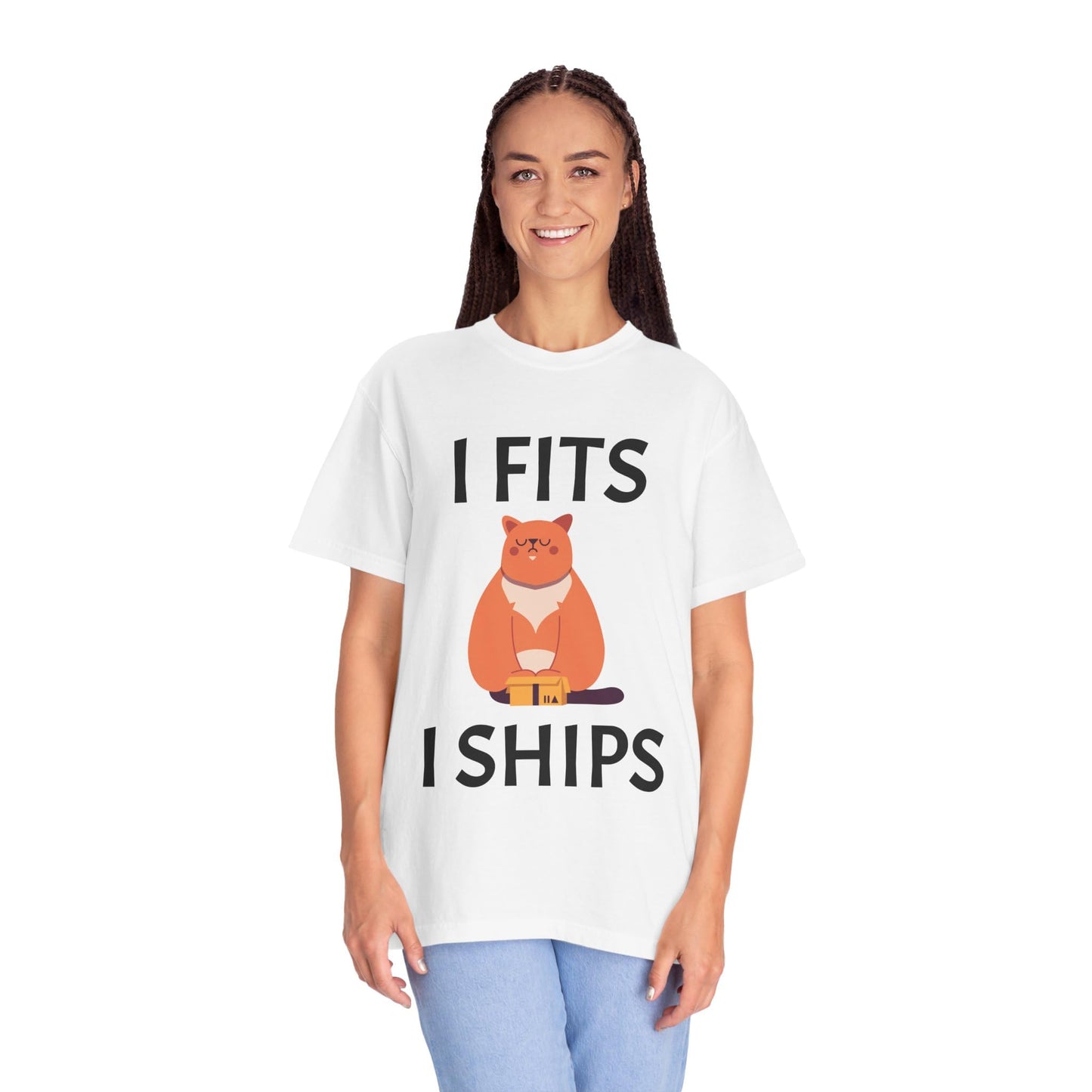 I Fits I Ships - Cat T-Shirt