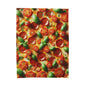 Pizza Toppings - Velveteen Plush Blanket