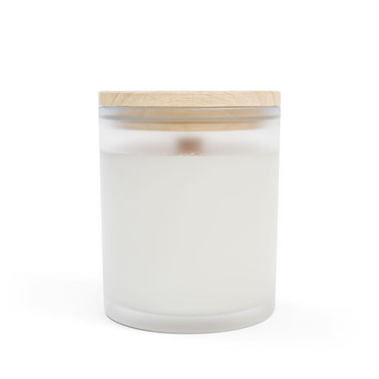 Genus Loci - Frosted Glass Candle, 11oz