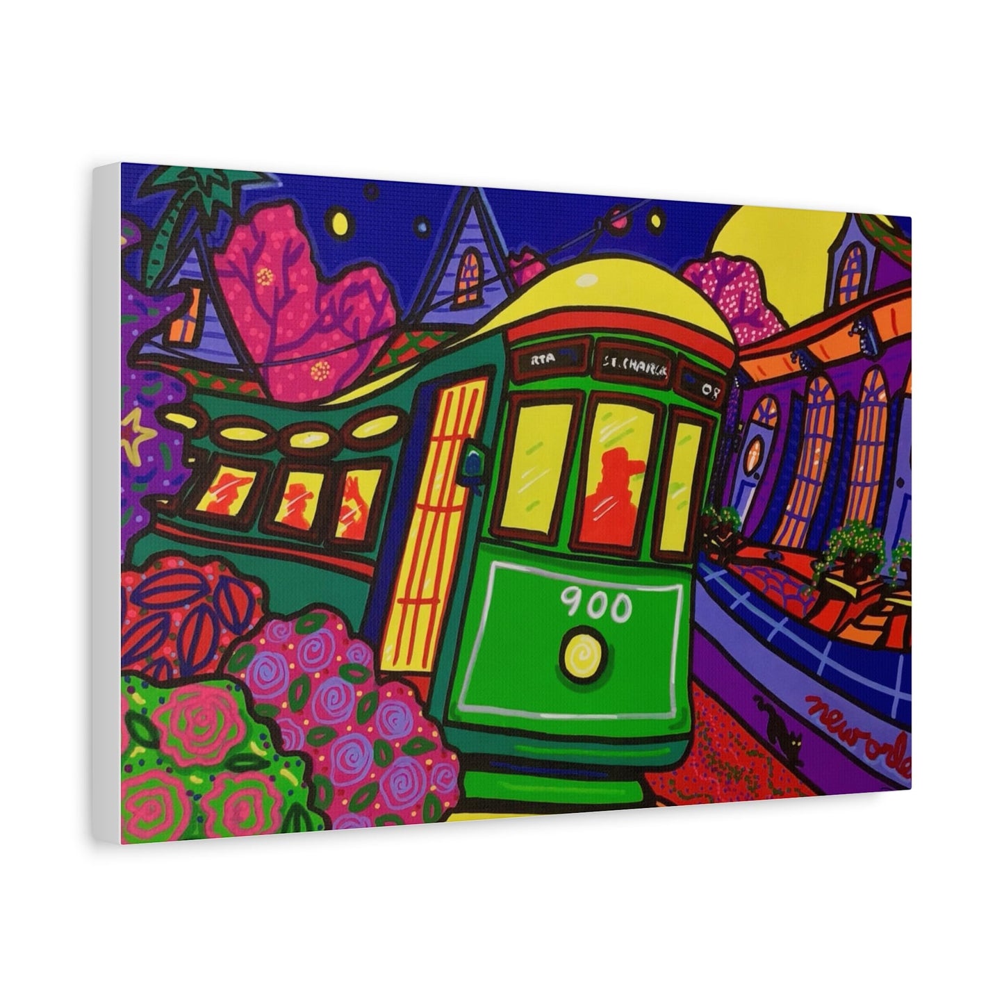 St. Charles Streetcar - Richard Lewis - New Orleans - Canvas Art