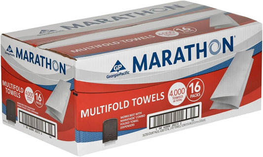 Multifold Paper Towels - Marathon - 4,000 ct - 2 Pack