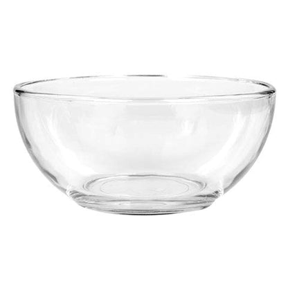 Clear Glass Bowl - 6in - Set of 2