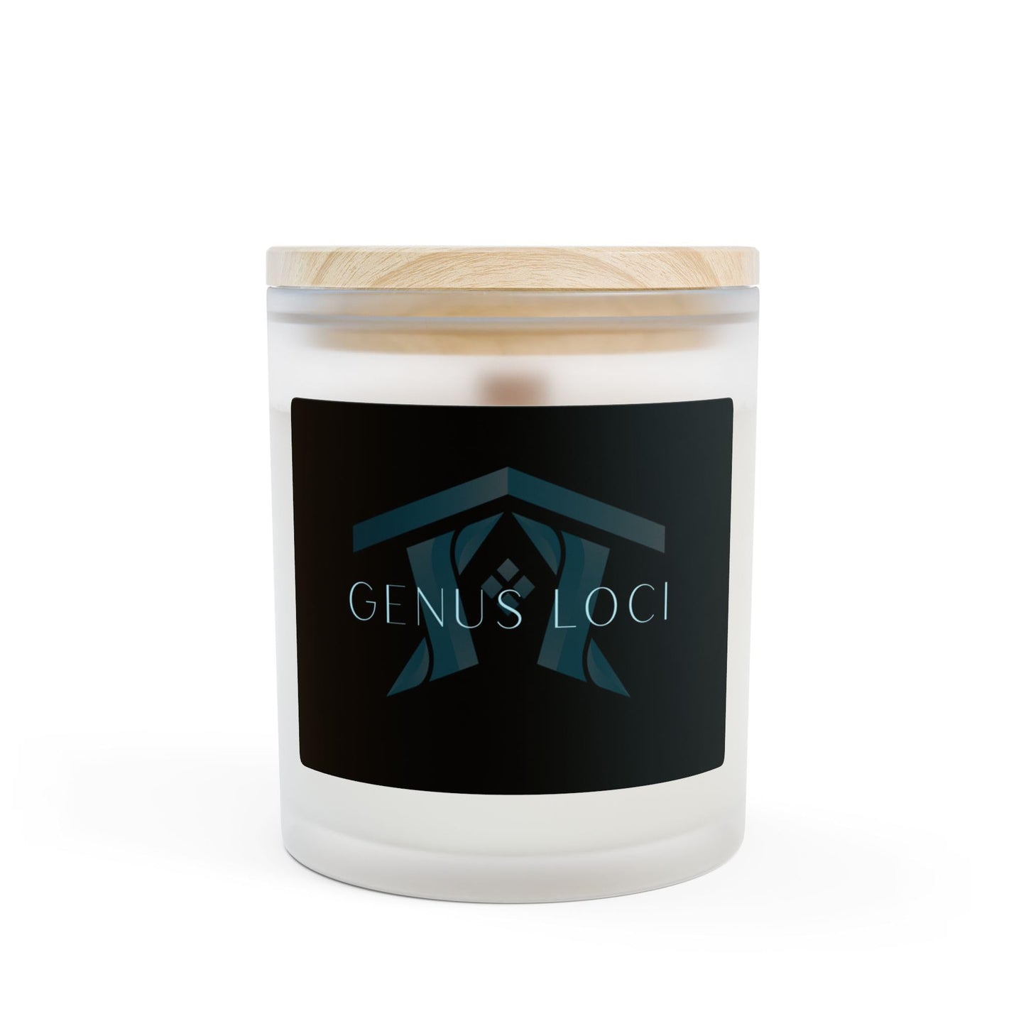 Genus Loci - Frosted Glass Candle, 11oz