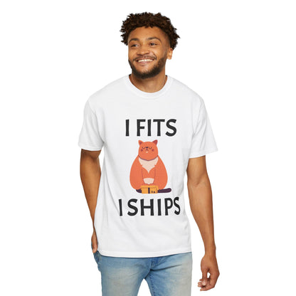 I Fits I Ships - Cat T-Shirt