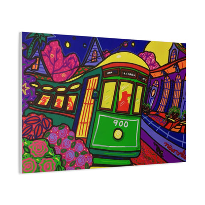 St. Charles Streetcar - Richard Lewis - New Orleans - Canvas Art