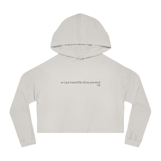 Cropped Hoodie- Casual Sweatshirt
