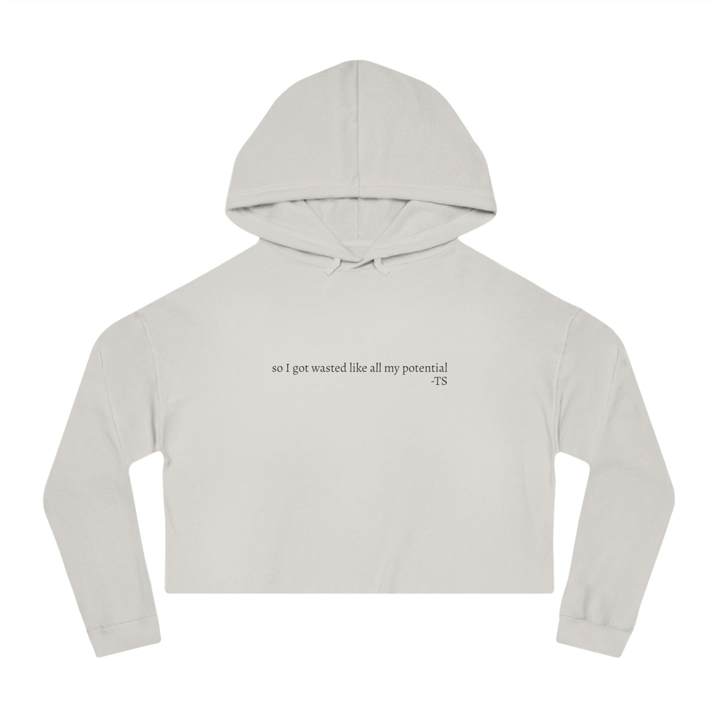 Cropped Hoodie- Casual Sweatshirt