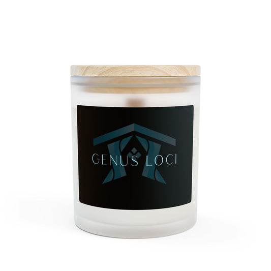 Genus Loci - Frosted Glass Candle, 11oz