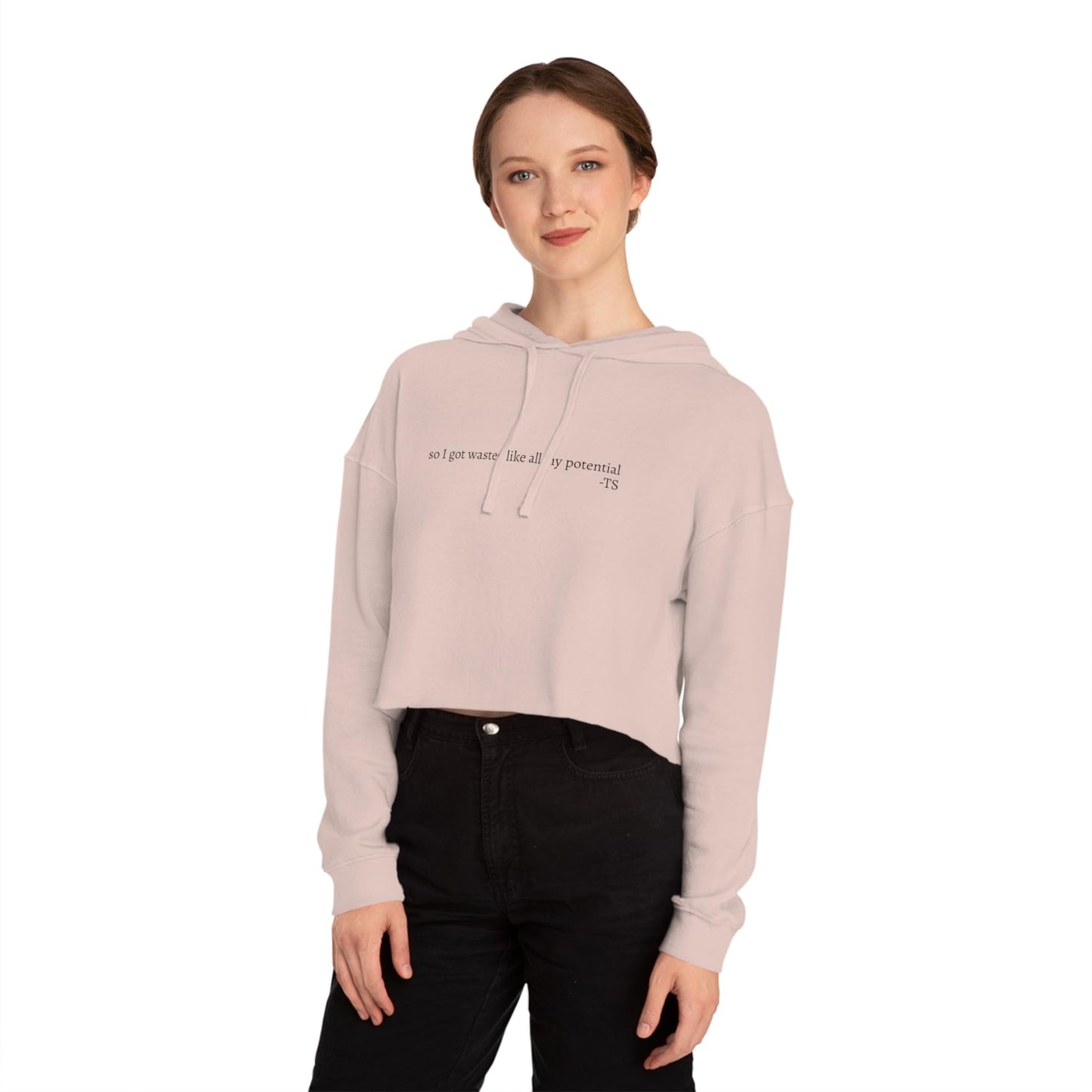Cropped Hoodie- Casual Sweatshirt