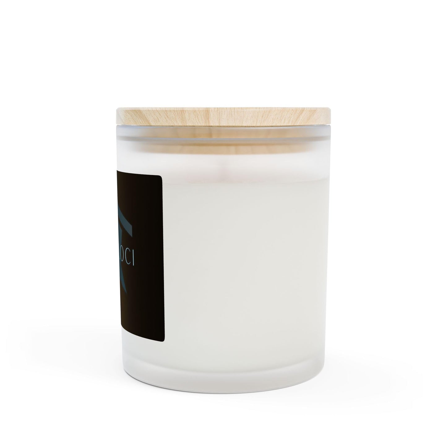 Genus Loci - Frosted Glass Candle, 11oz