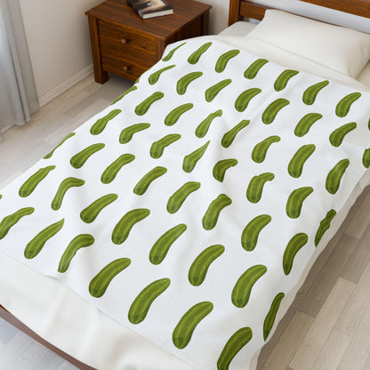 Pickle - Velveteen Plush Blanket