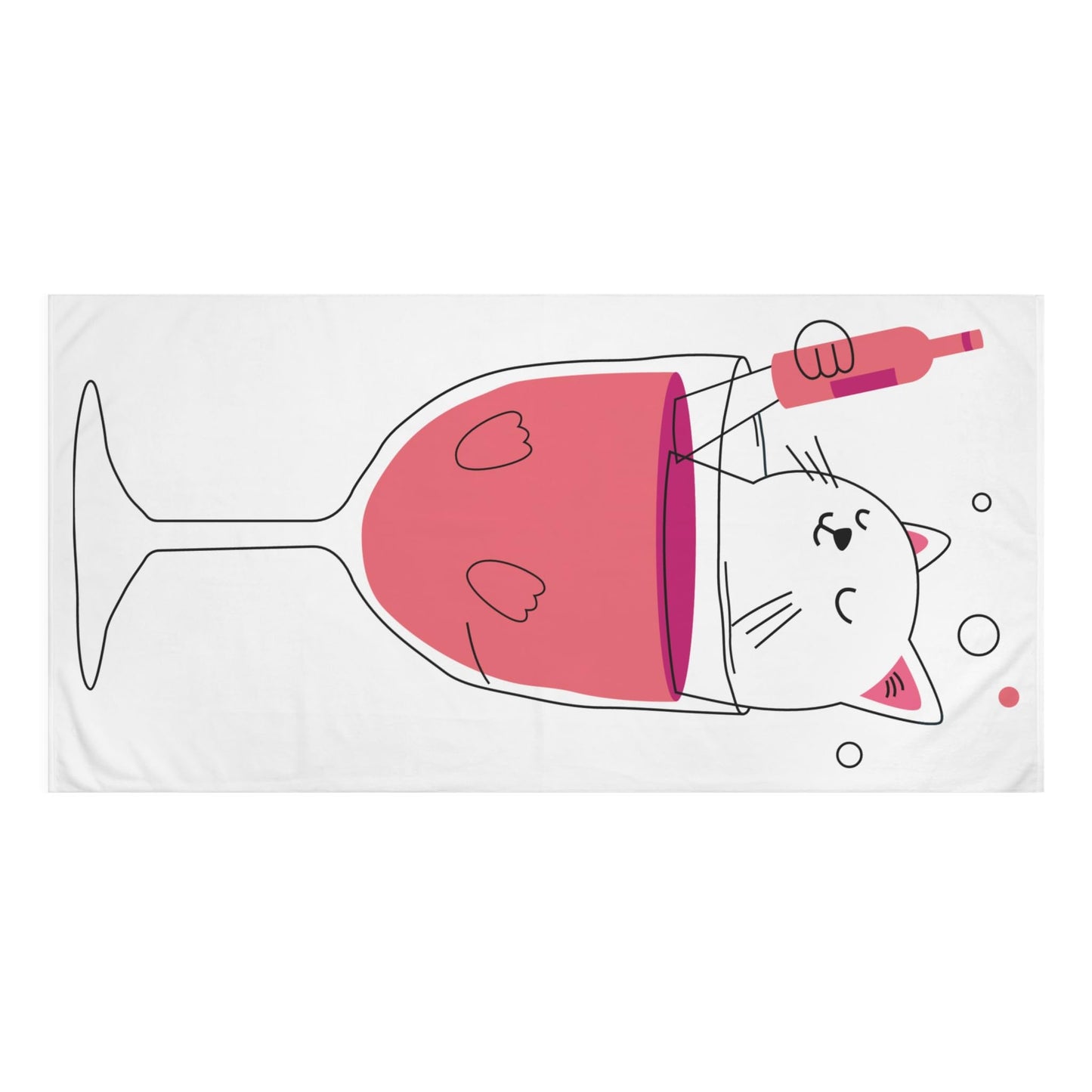 Me-ow Time - Mink Cotton Towel