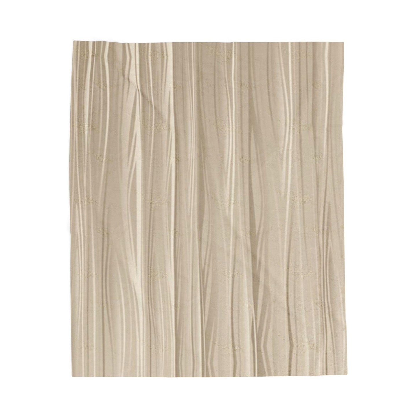 Light Wood Texture - Luxurious Velveteen Plush Blanket
