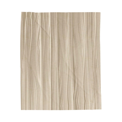 Light Wood Texture - Luxurious Velveteen Plush Blanket