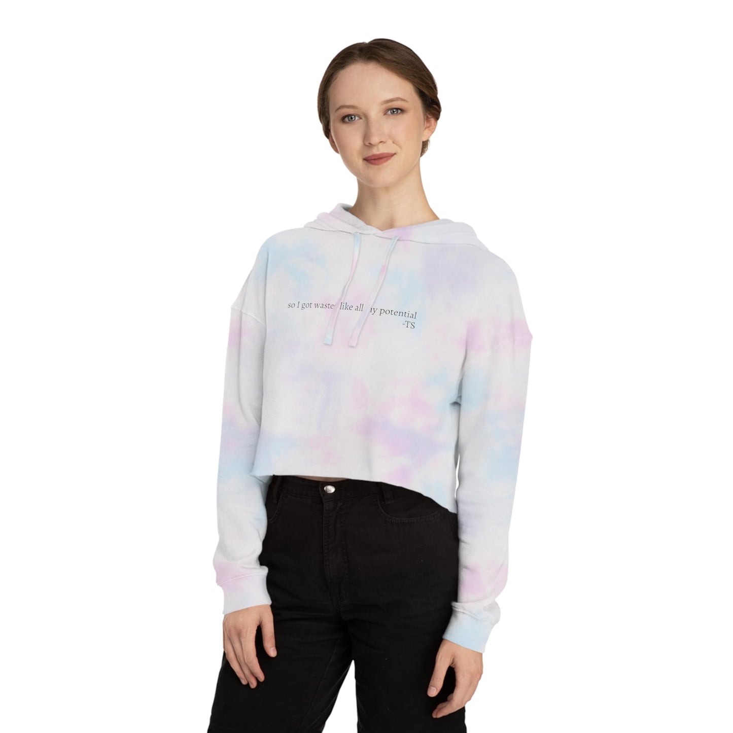 Cropped Hoodie- Casual Sweatshirt
