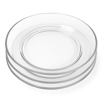 Glass Salad Plate - 7.5in - Set of 4