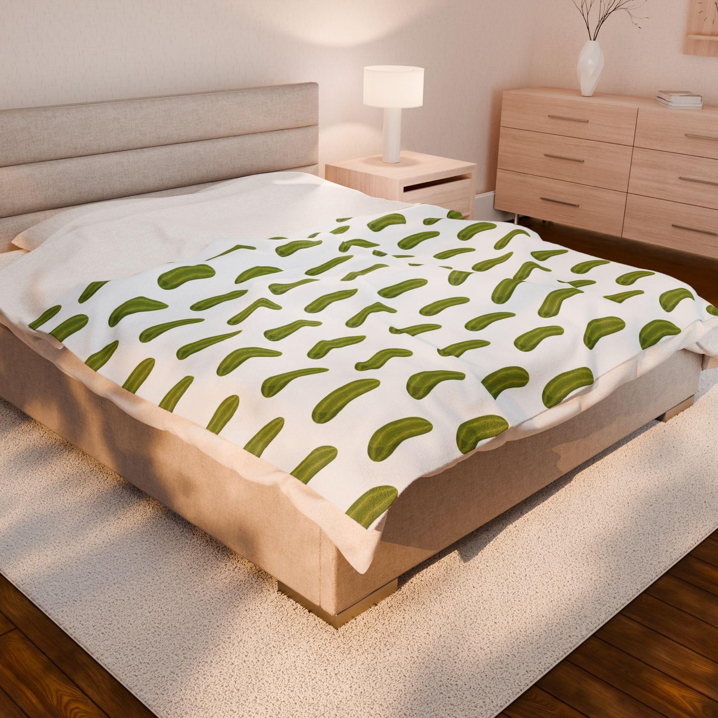 Pickle - Velveteen Plush Blanket