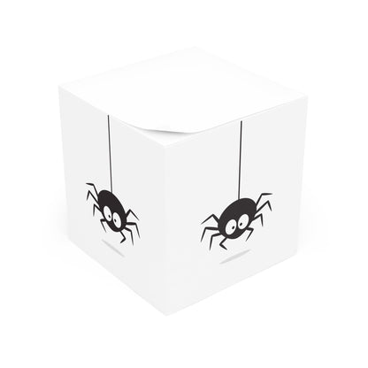 Spider Note Cube - Halloween Desk Decor