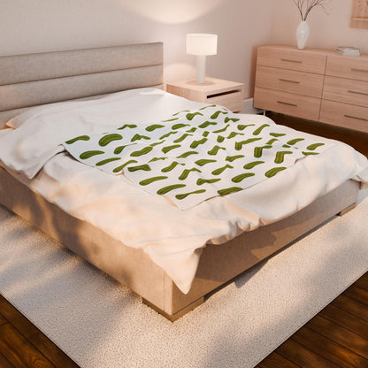 Pickle - Velveteen Plush Blanket
