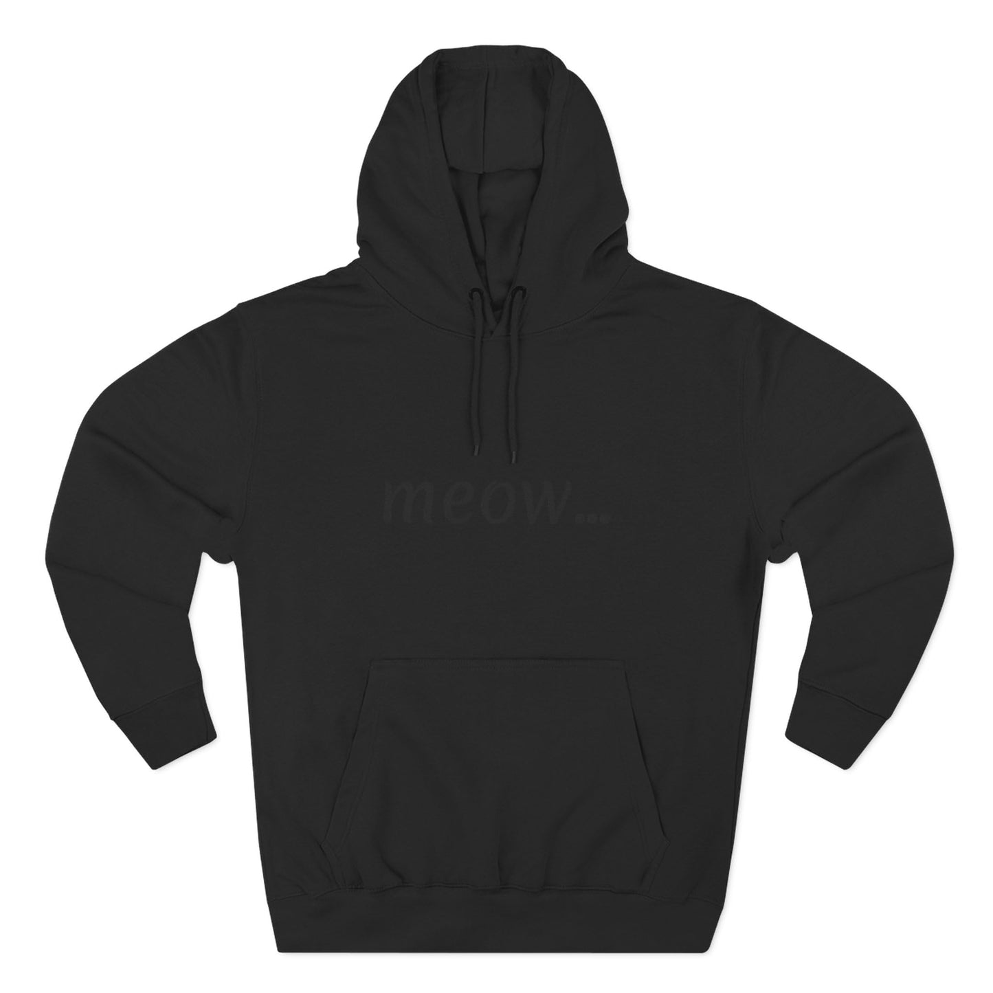 meow... - Cozy Cat Lover Hoodie - Fleece - Casual Wear