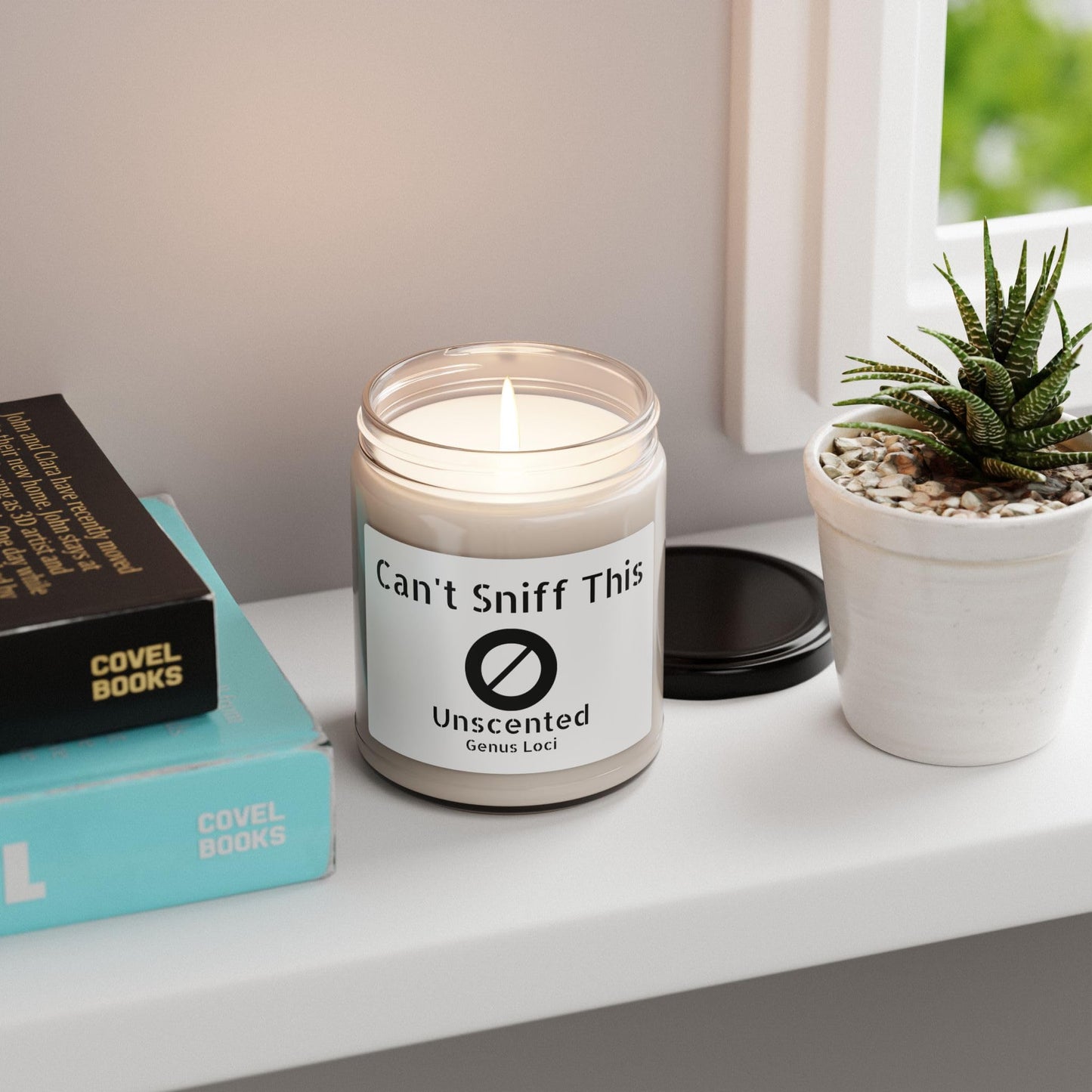 Can't Sniff This - Unscented Soy Candle