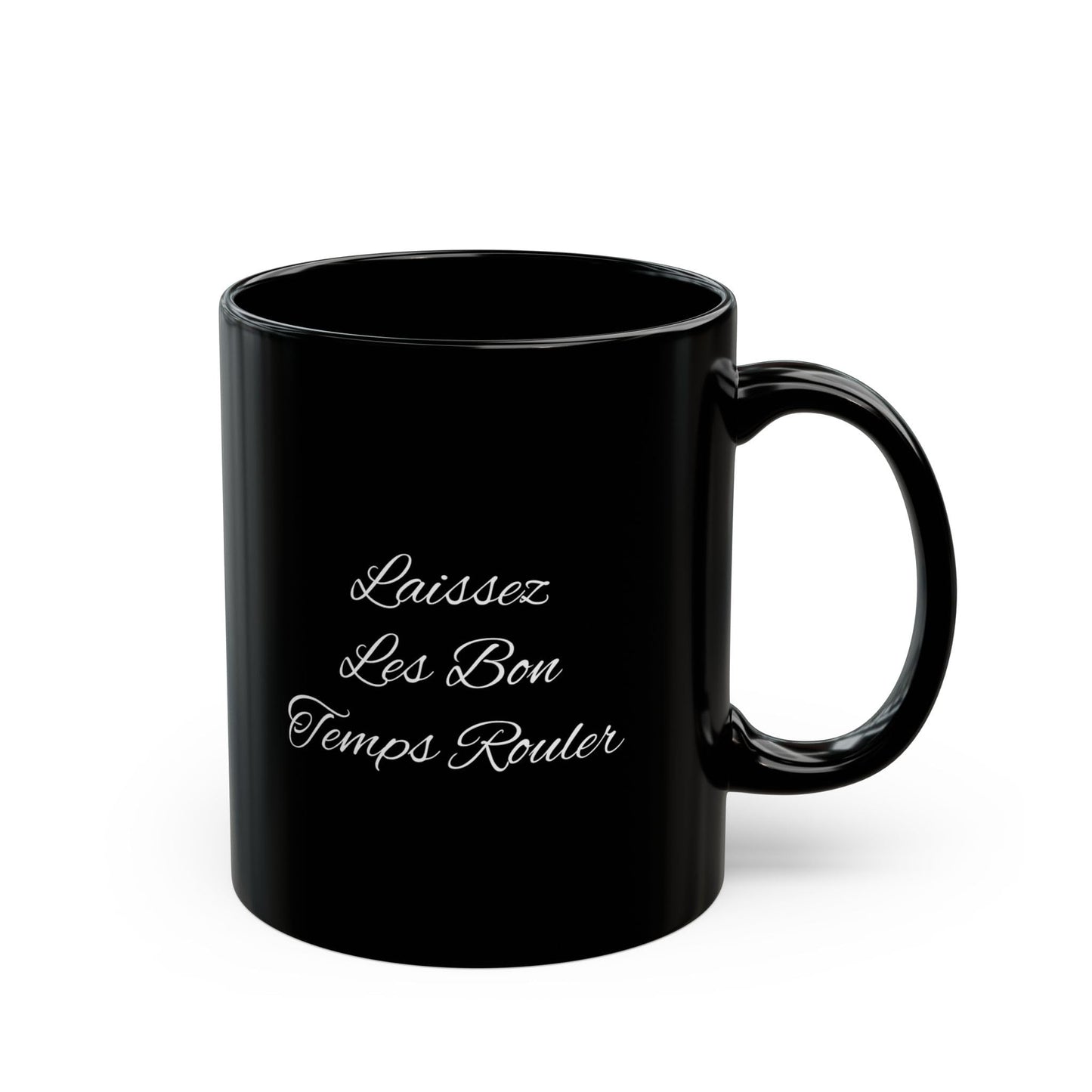 Cafe’ Rouge - Laissez Les Bon Temps Rouler - Richard Lewis - New Orleans - Black Mug