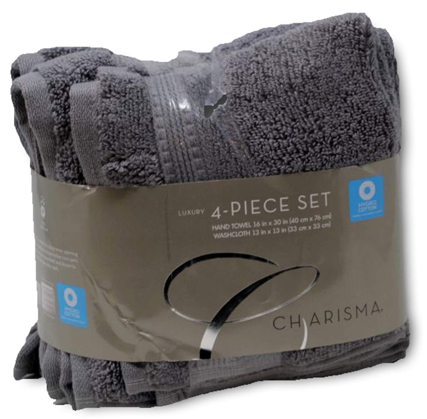 Charisma Plush Towels Bundle | Includes: 2 Luxury Bath Towels, Hand Towels & Washcloths | Quality, Ultra Soft Towel Set | 6 Pieces
