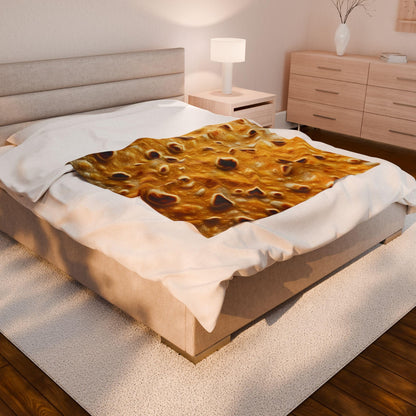 Tortilla/Burrito - Cozy Velveteen Plush Blanket