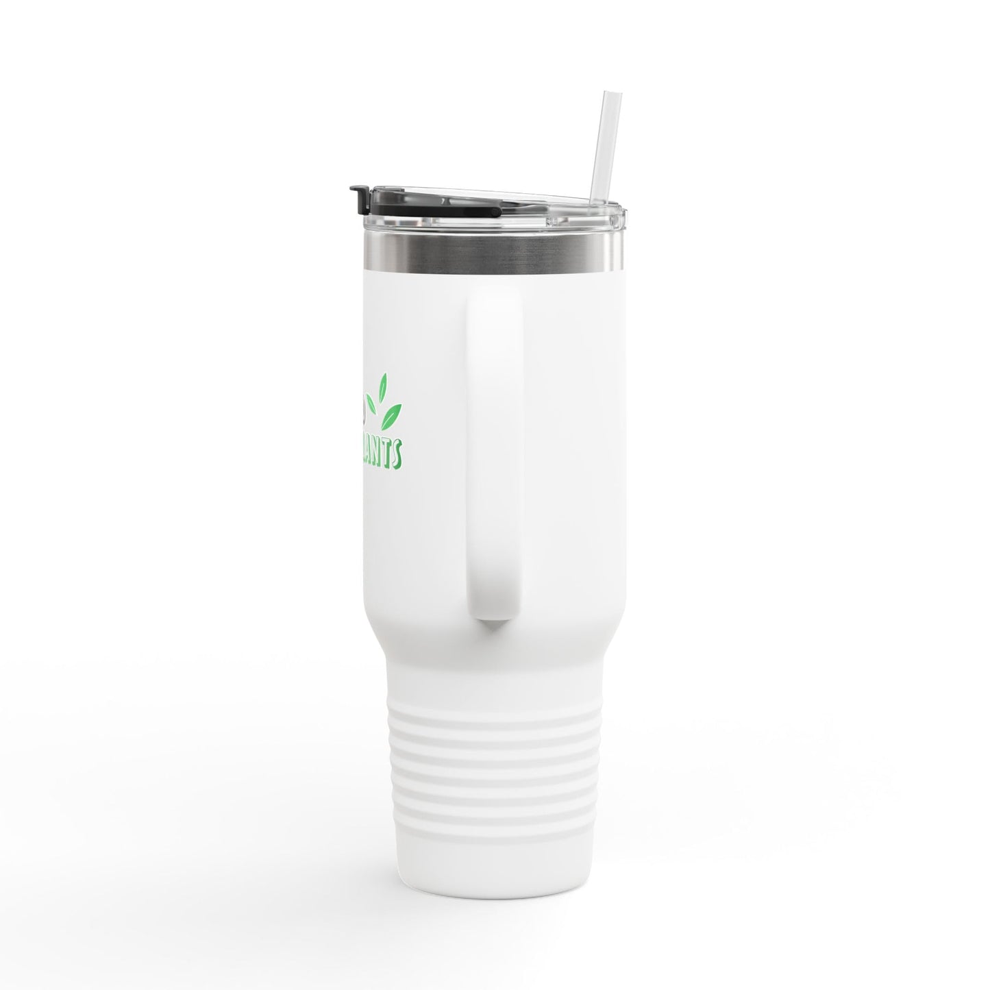 Powered By Plants - Eco-Friendly Insulated Travel Mug, 40oz