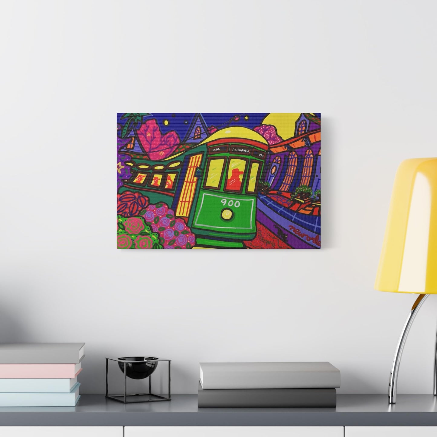 St. Charles Streetcar - Richard Lewis - New Orleans - Canvas Art