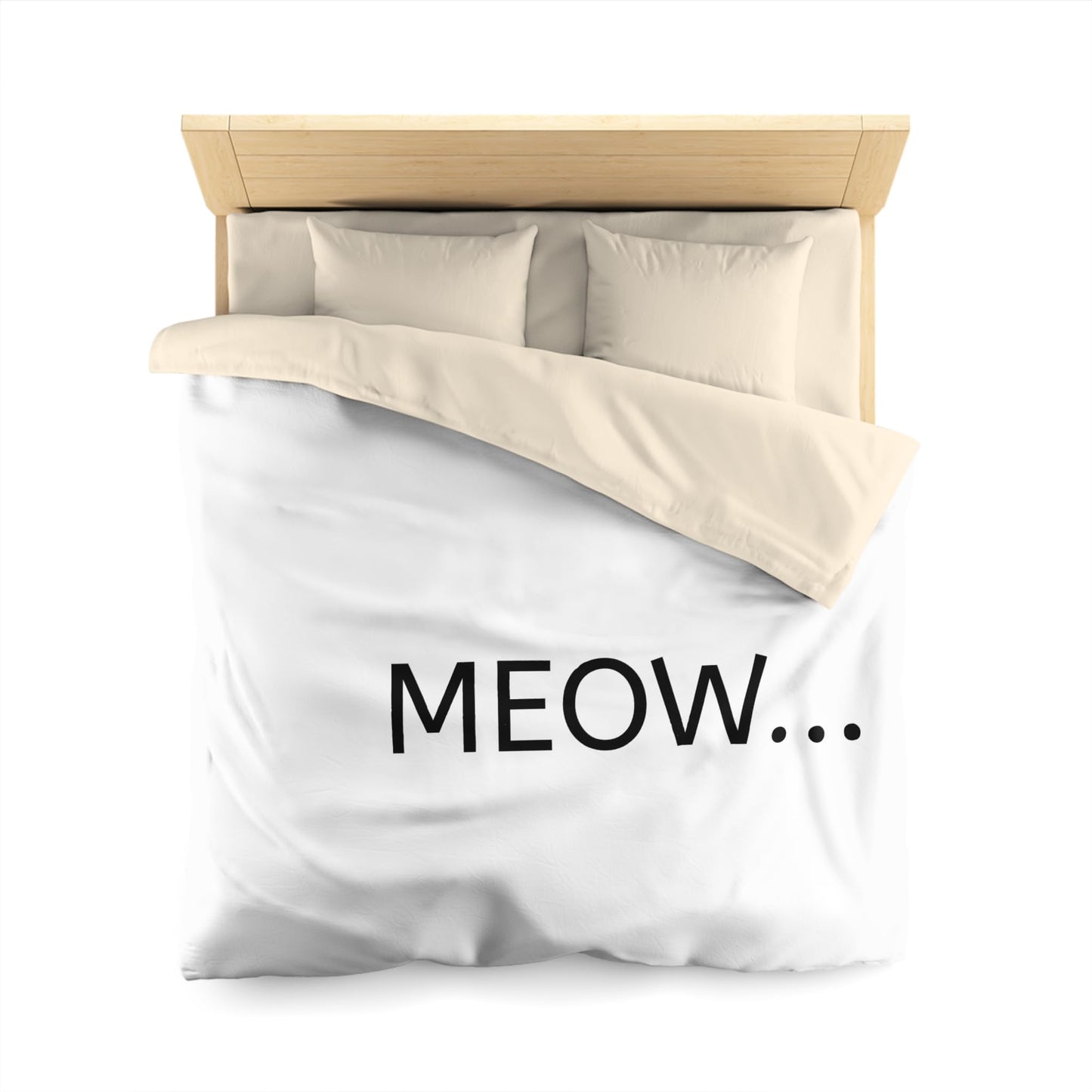 meow... - Duvet Cover