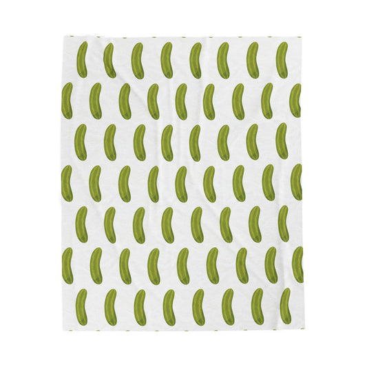 Pickle - Velveteen Plush Blanket