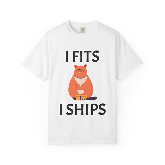 I Fits I Ships - Cat T-Shirt