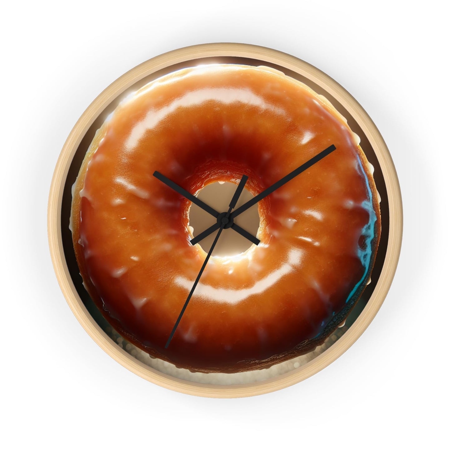 Glazed Donut - Wall Clock
