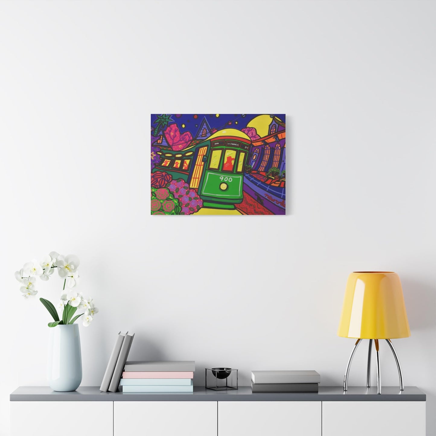 St. Charles Streetcar - Richard Lewis - New Orleans - Canvas Art