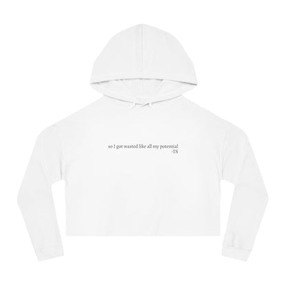 Cropped Hoodie- Casual Sweatshirt